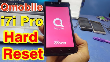 Qmobile i7i Pro Hard reset | Pattern Remove Without PC