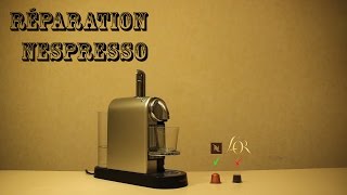 réparation Nespresso :fuite unité de brassage (repair Nespresso) magimix -  YouTube