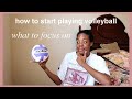 How to start playing volleyball for beginners and what to focus on  jacoby sims