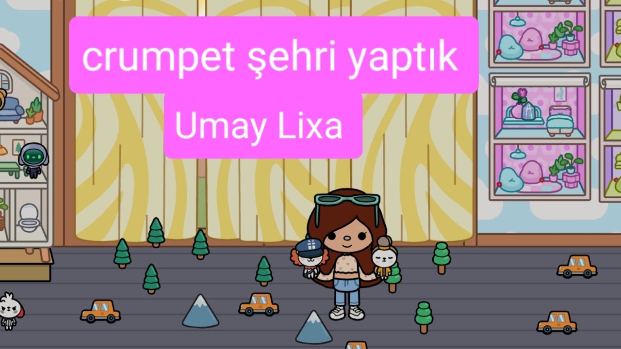 Crumpet şehri yaptık🏙🌆🌇