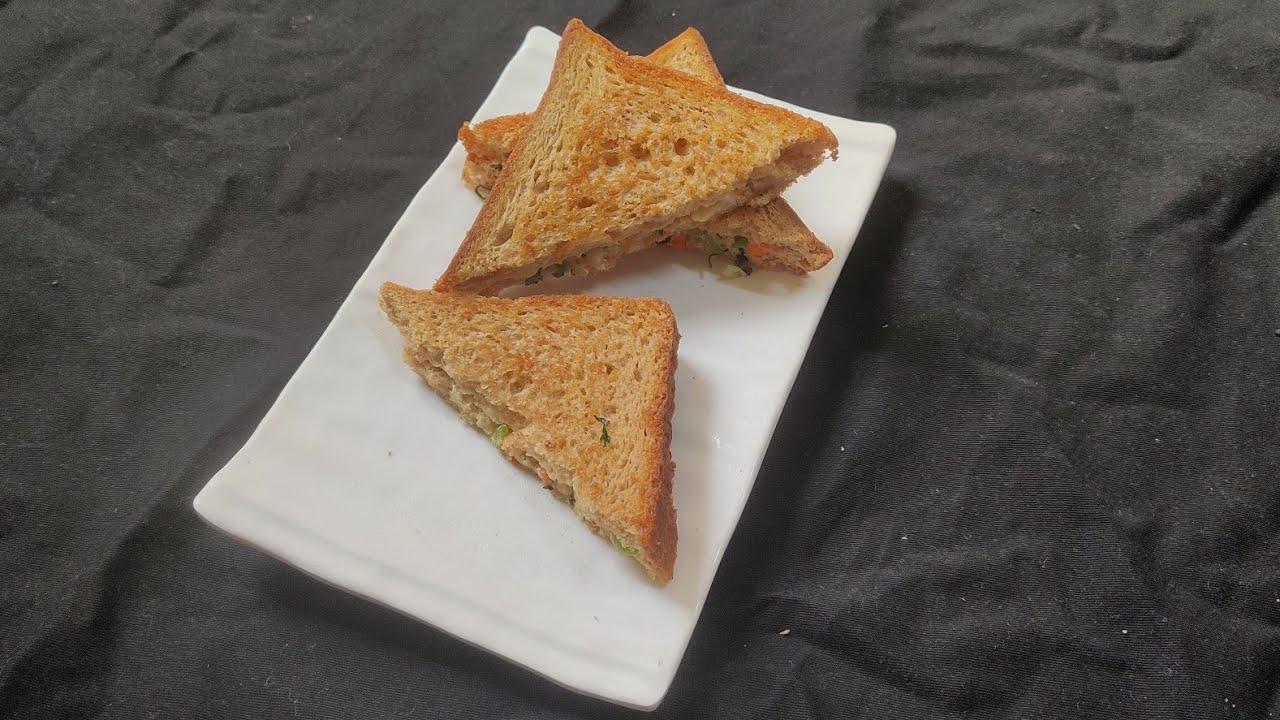 VEGETABLE CURD TOAST CURD SANDWICH VEGETABLE SANDWICH I MALAI