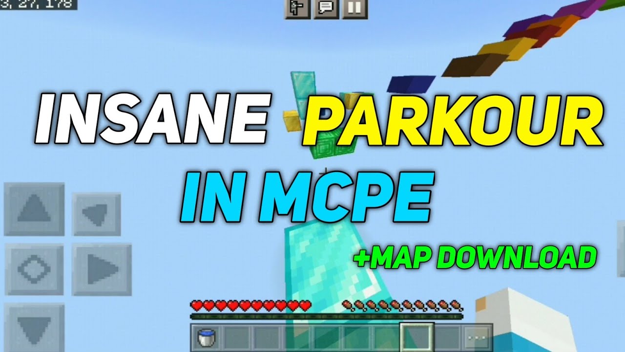 MINECRAFT INSANE PARKOUR | MAP DOWNLOAD - YouTube