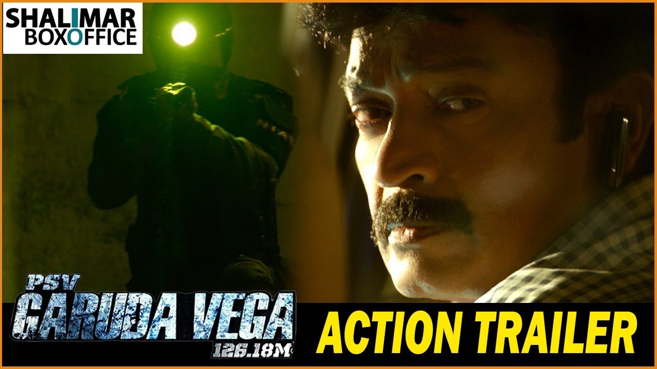 Garuda Vega Movie Action Trailer || Rajasekhar, Adith, Pooja kumar || Shalimar Film Express