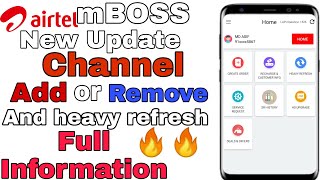 Airtel mBOSS New Update। Channel Add Or Remove।Heavy Refresh।Airtel mBOSS Channel Add2021 screenshot 3