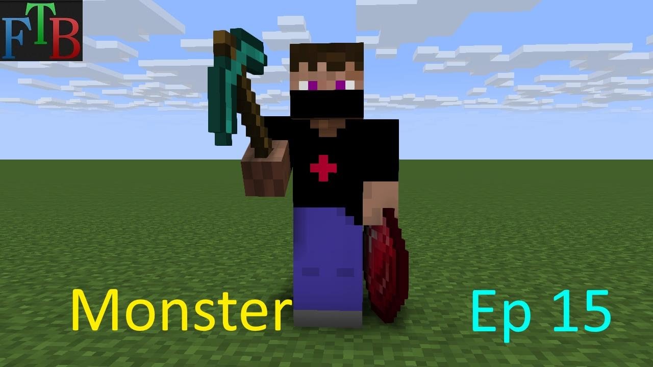 Minecraft - FTB Monster - Episode 15 - The Maze Of Death and destruction!!!
