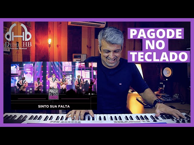 Ferrugem - Sinto sua falta - Pagode no teclado - Dedel HB class=