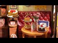 Robotime Rolife Leisure Time Tea Room DIY Miniature Dollhouse Kit Crafts Hobbies Amazing Gift