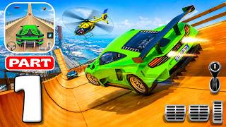 🏎️ Extreme Car Stunt Master 3D 🚀 GT Impossible Sport Car Racing Gameplay (iOS, Android) screenshot 5