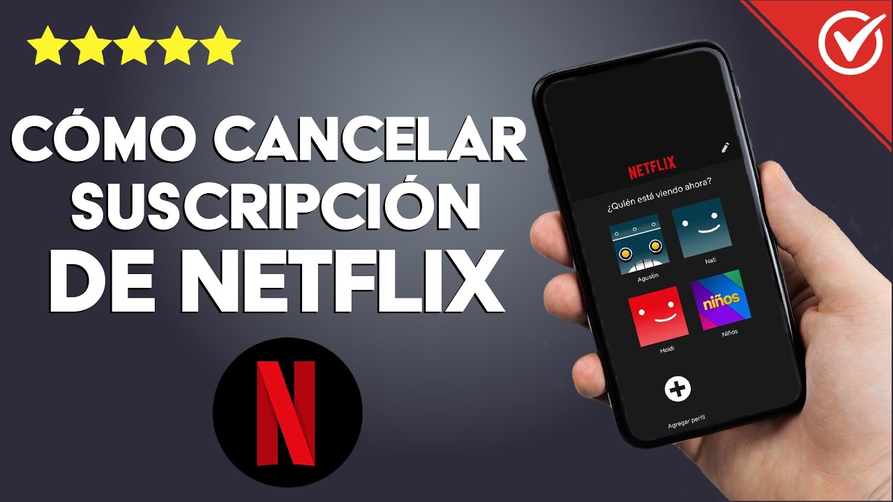 Cómo CANCELAR la SUSCRIPCIÓN de NETFLIX (2024) Dar de Baja mi Suscripción 