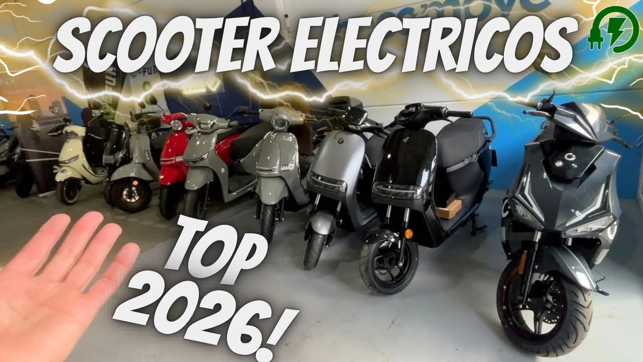Las MEJORES MOTOS ELÉCTRICAS 2026  🔋 (Con batería extraíble)