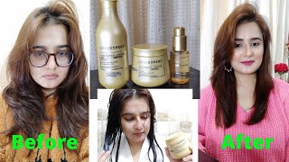 I tried Loreal Absolut Repair Gold Quinoa + Protein Hair Care | Does it Really Repair?