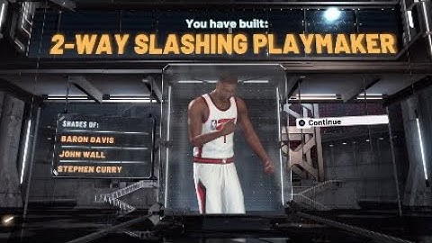 THE 2-WAY SLASHING PLAYMAKER IS ABOUT TO KILL IN THIS GAME?! BEST PLAYMAKING SHOT CREATOR BUILD