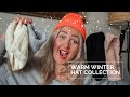 My warm winter hat collection