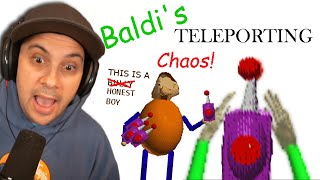 Baldi has so many teleporters! | Baldi’s Teleporting Chaos