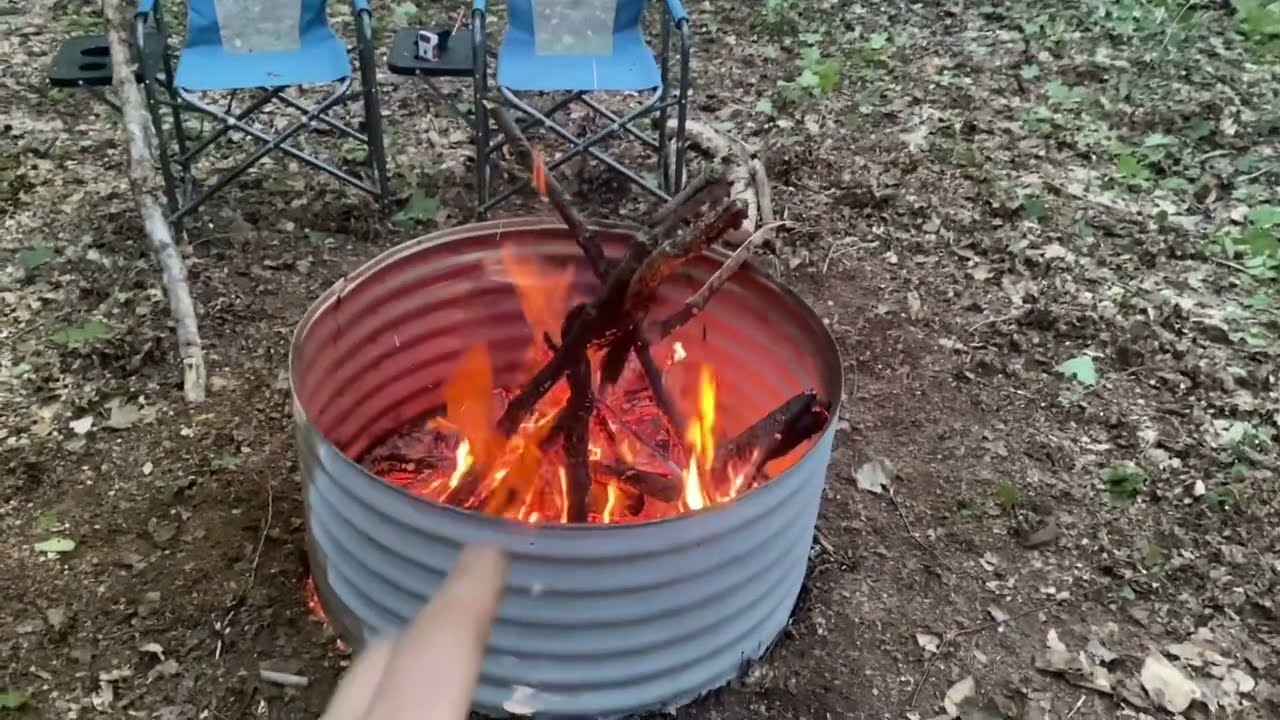 Off grid Property Upper Peninsula of Michigan. Putting in the driveway