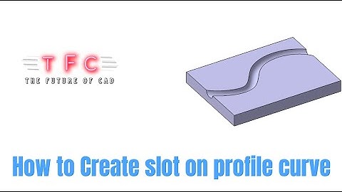 How to make Slot Through Projection Curve in Catia V5_tutorial for beginners to more about Catia V5