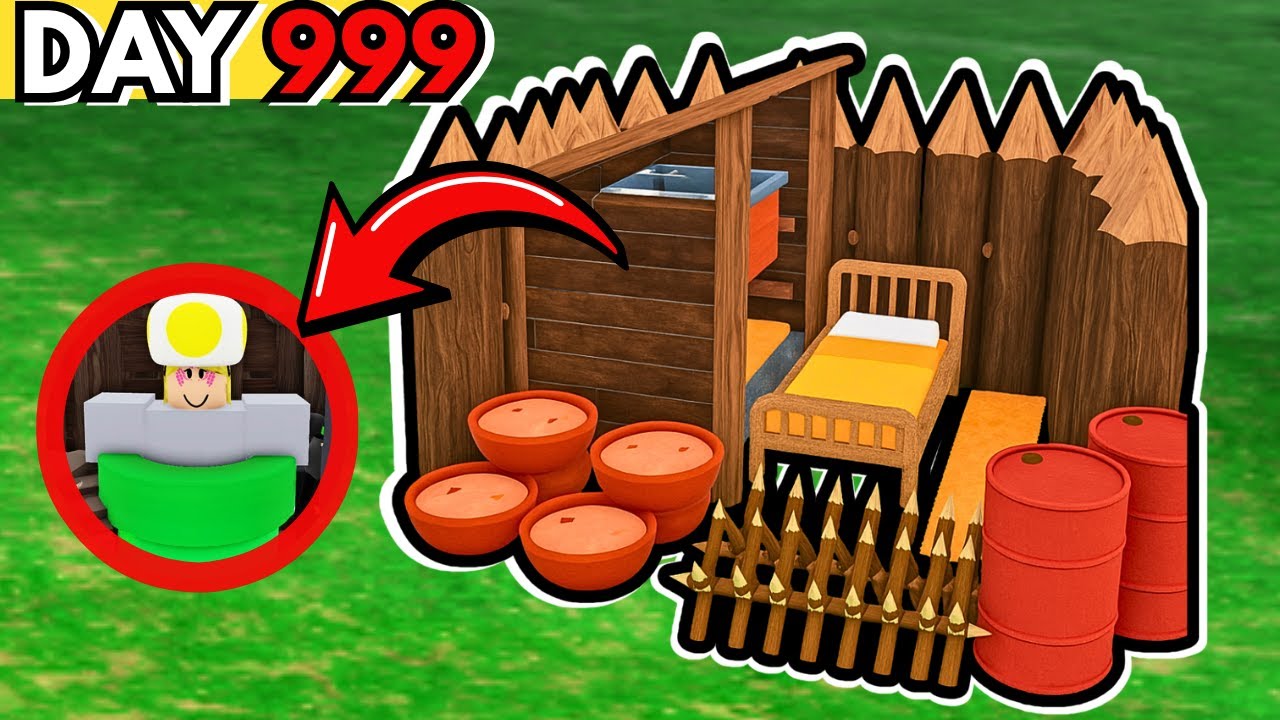Я построил самую маленькую базу в одиночку в 99 Nights in the Forest! Roblox