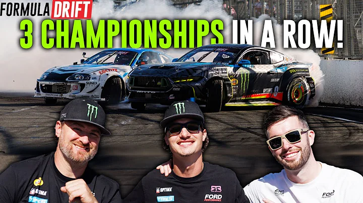 3 Ford Mustang Drift Championships!
