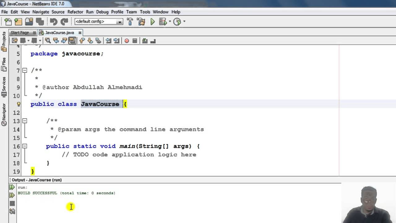 (10) جافا JAVA استكشاف بيئة Netbeans - YouTube