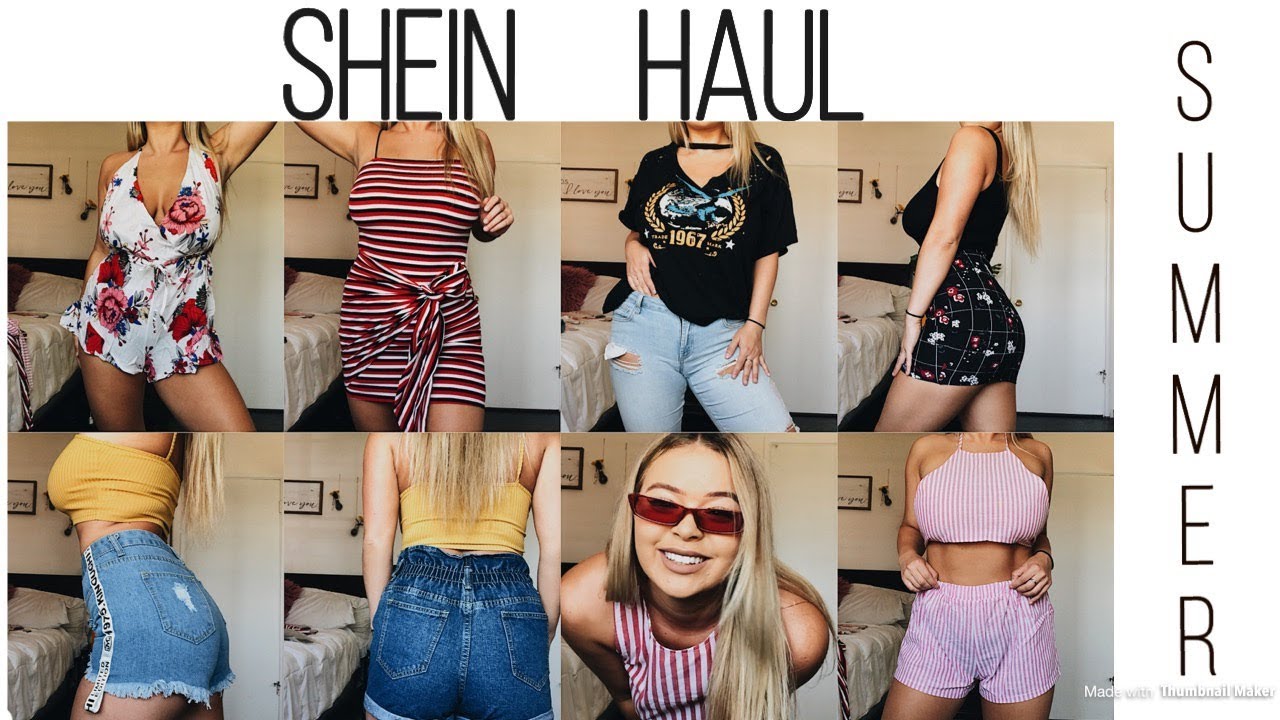 SHEIN HAUL Summer Ready Clothes Try-on + Review | Cassidy Coles - YouTube