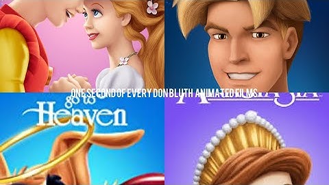 One Second Of Every Don Bluth Animated Film