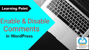 Enable and Disable comments in WordPress posts and pages| learning Point