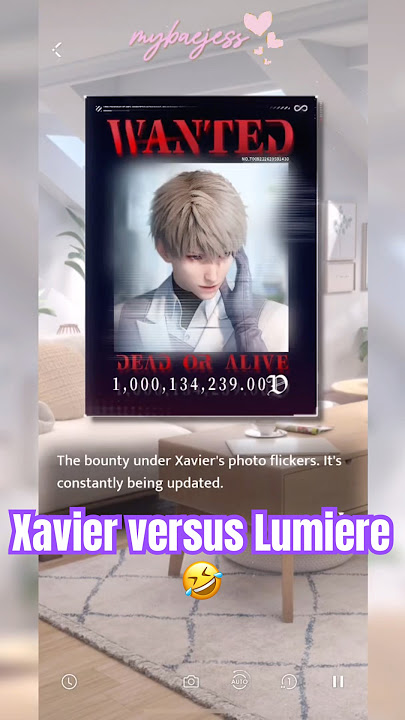 Xavier’s ongoing jealousy with Lumiere 🤣