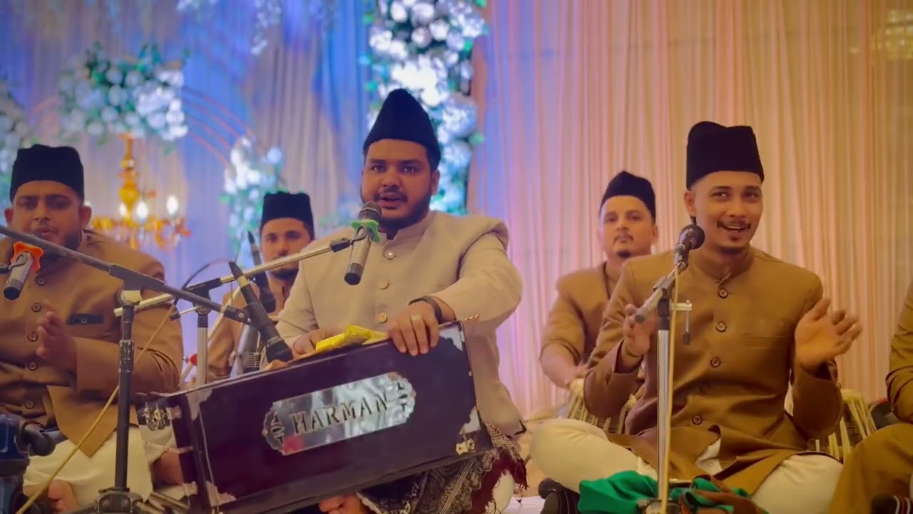 Saya e ahmed e muqtar mubarak bashed by zakir hussain taj qawwal hyderabad 