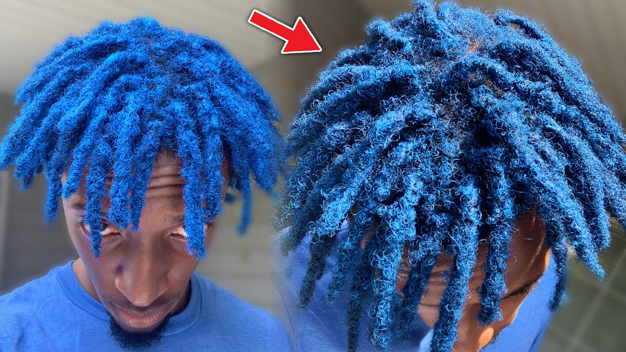4. Maintaining Synthetic Dreads on Blue Hair - wide 6