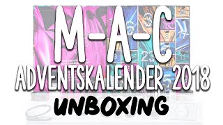 MAC Adventskalender 2018 Pretty Shiny Things Inhalt UNBOXING