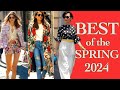 The most beautiful outfits worn by milanese fashionistas in spring 2024 milan street style