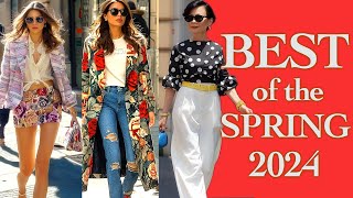 The Most Exclusive Outfits worn by Milan's trendsetters this spring. Italy's chicest street style