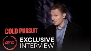 Cold Pursuit - Interviews Liam Neeson, Tom Bateman Amc Theatres 2019