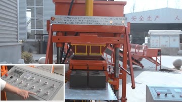 LY2 10 automatic clay interlocking brick machine