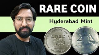 Valuable 2 Rupees 5 Rupees Coin Hyderabad mint