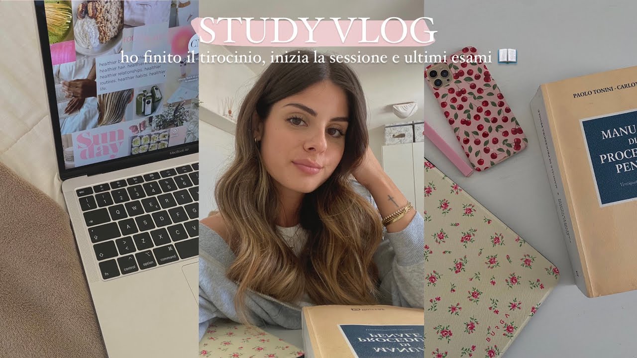 STUDY VLOG: ho finito il tirocinio, inizia la sessione e ultimi esami📖