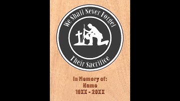 Multicolor Epoxy Inlay Memorial Give Away Announcement