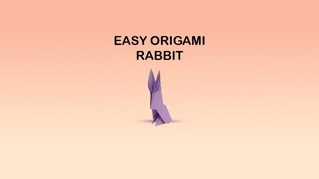 Easy Origami Rabbit 🐇 | Paper Rabbit Step by Step for Beginners | How ...