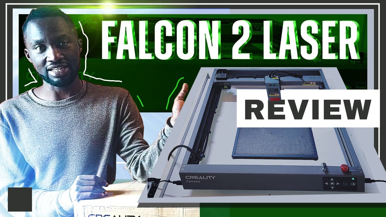 Creality Falcon 2 22W laser engraver: review, testing and compare with  Falcon 1 10W laser engraver 