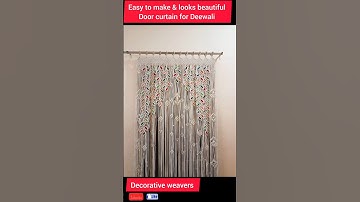 Macrame door curtain | #macrame #macrametoran #macramepatterns #diymacrame #shorts #viral #2023