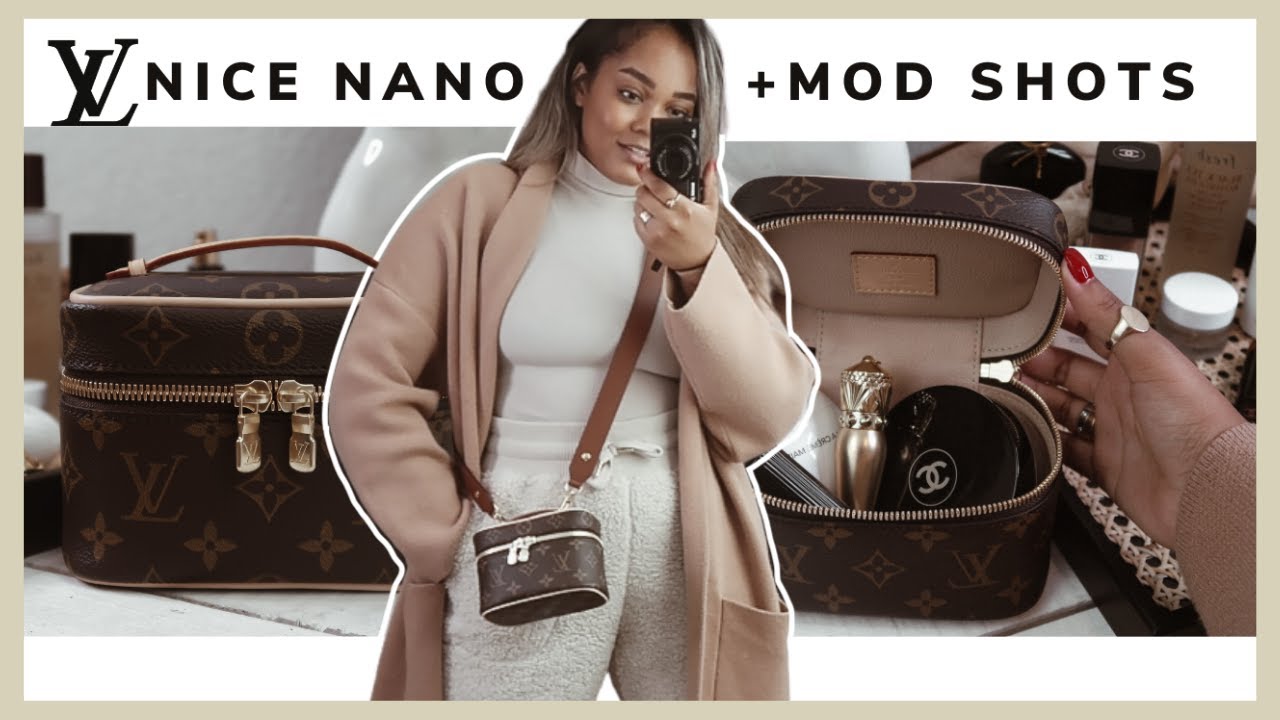 LV Nano Noe VS Gucci Mini Bucket VS Chanel Vanity Comparisons What Fits  WIMB #luxurypl38 #lvnanonoe 