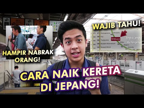 WAJIB TAHU! INI CARA NAIK KERETA DI JEPANG BIAR GAK NYASAR!