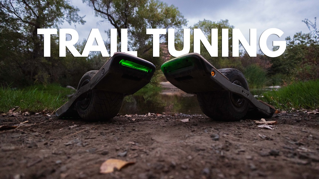 FIRST RIDE on my DIY VESC Onewheel - Train Tuning (Pt. 7)