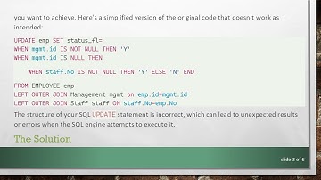 How to Correctly Use CASE Statements in SQL for Conditional Updates