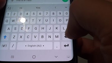 Samsung Galaxy S9: How to Enable / Disable Double Tap Space Bar to Insert Full Stop Shortcut