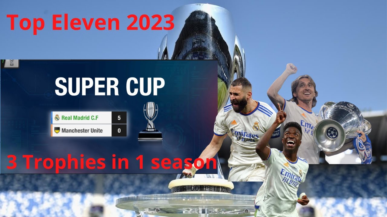 Top Eleven 2023_ Super Cup_ 50 Vs Manchester Unite YouTube