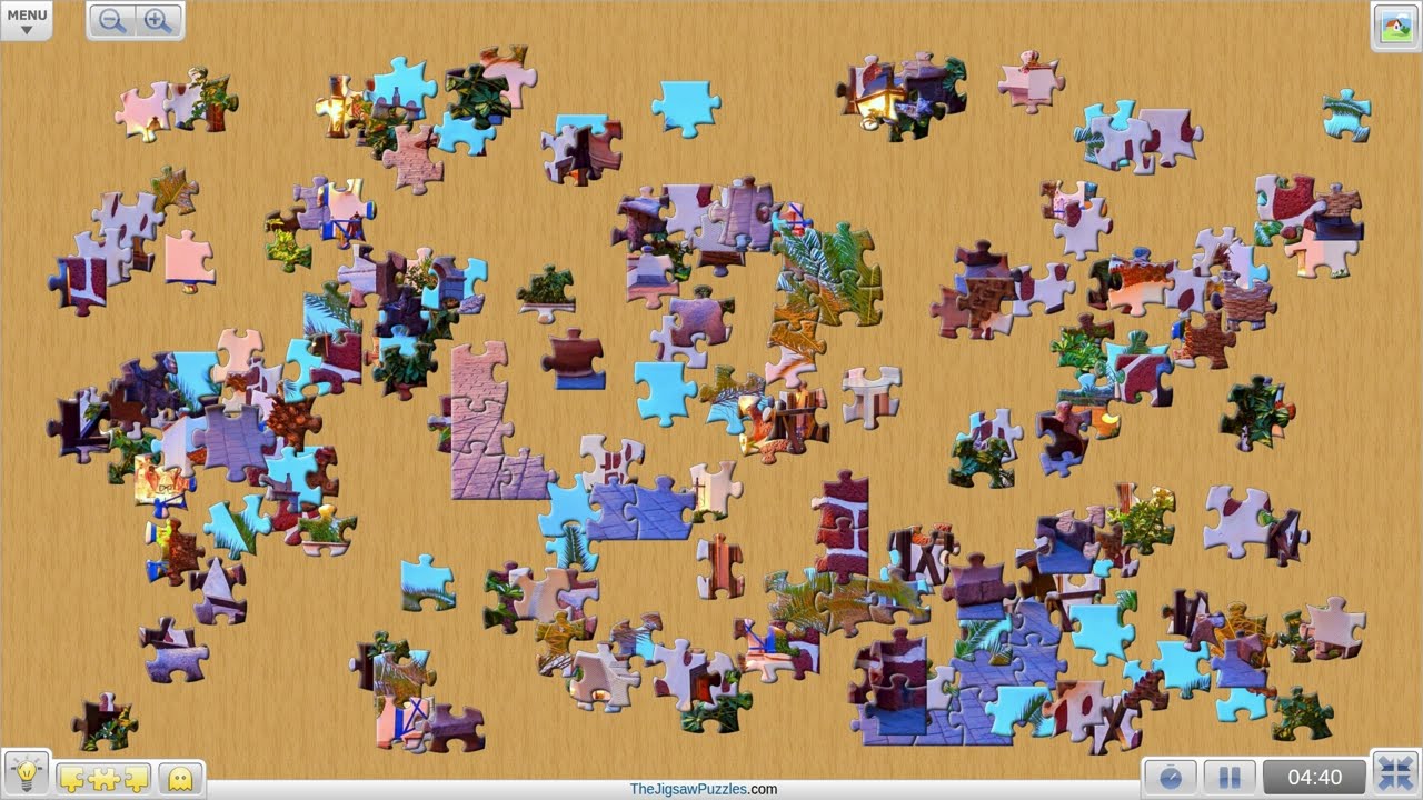 Canarian Village Adeje at Night, Tenerife, Spain