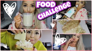 ONLY eating WHITE colored foods FOR 24 HOURS!! *CHALLENGE*