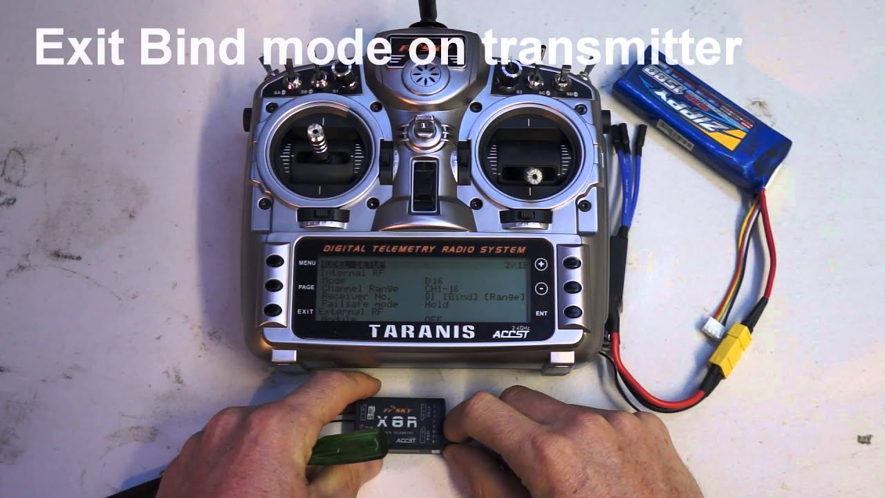 Frsky Taranis - X8R SBUS + NAZA + servo channel setup