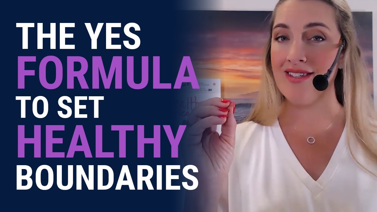 The YES Formula to Set Healthy Boundaries  | Jennifer Joy Jimenez - Health & Well-Being